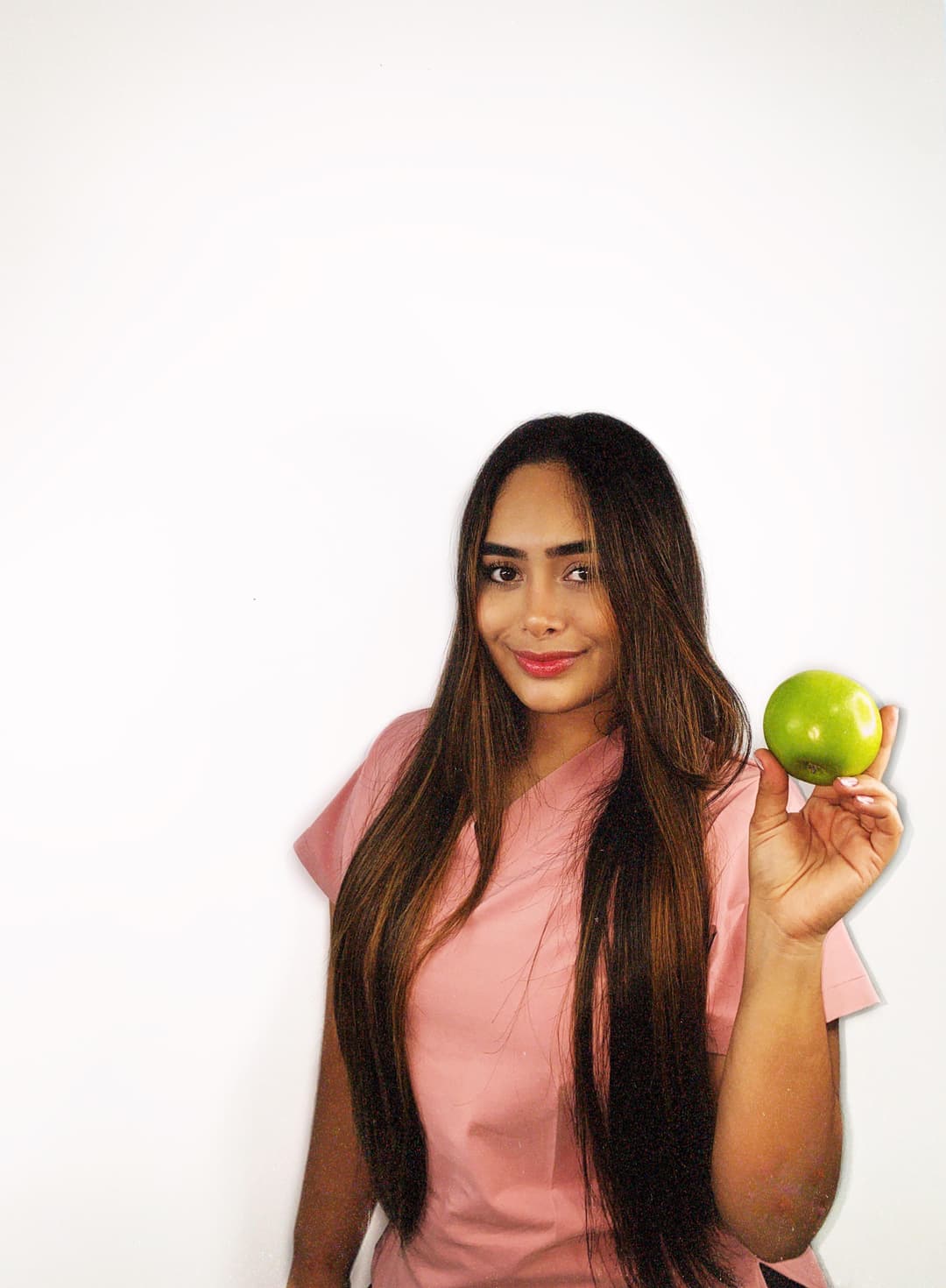 Person preparing healthy food